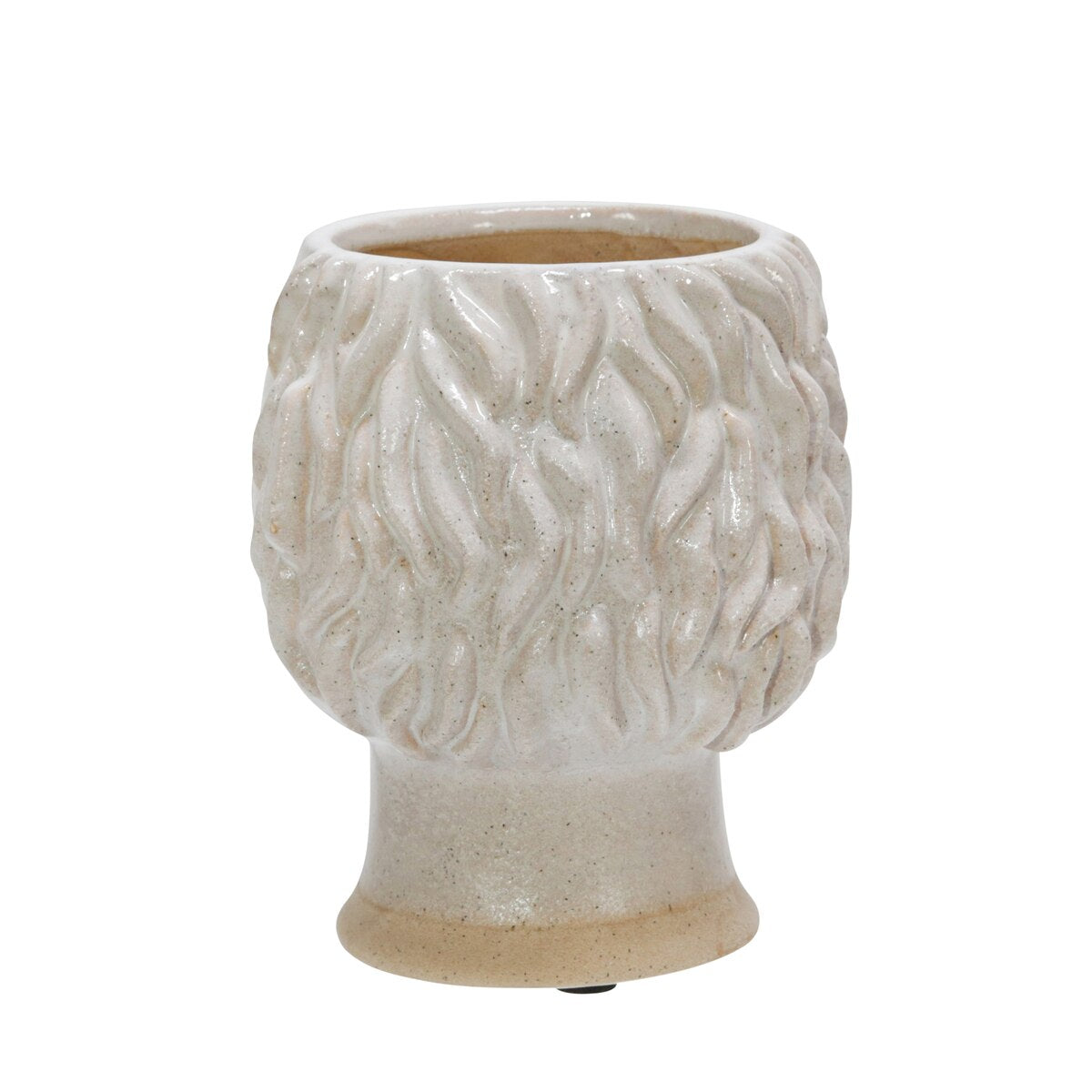 6" Grandpa Face Planter, Ivory