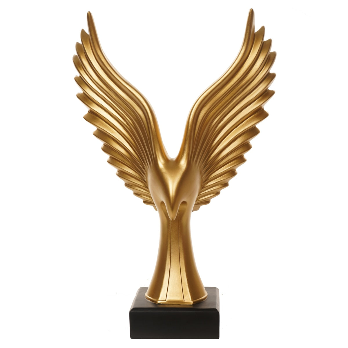 Resin 20"h Eagle Table Accent, Gold