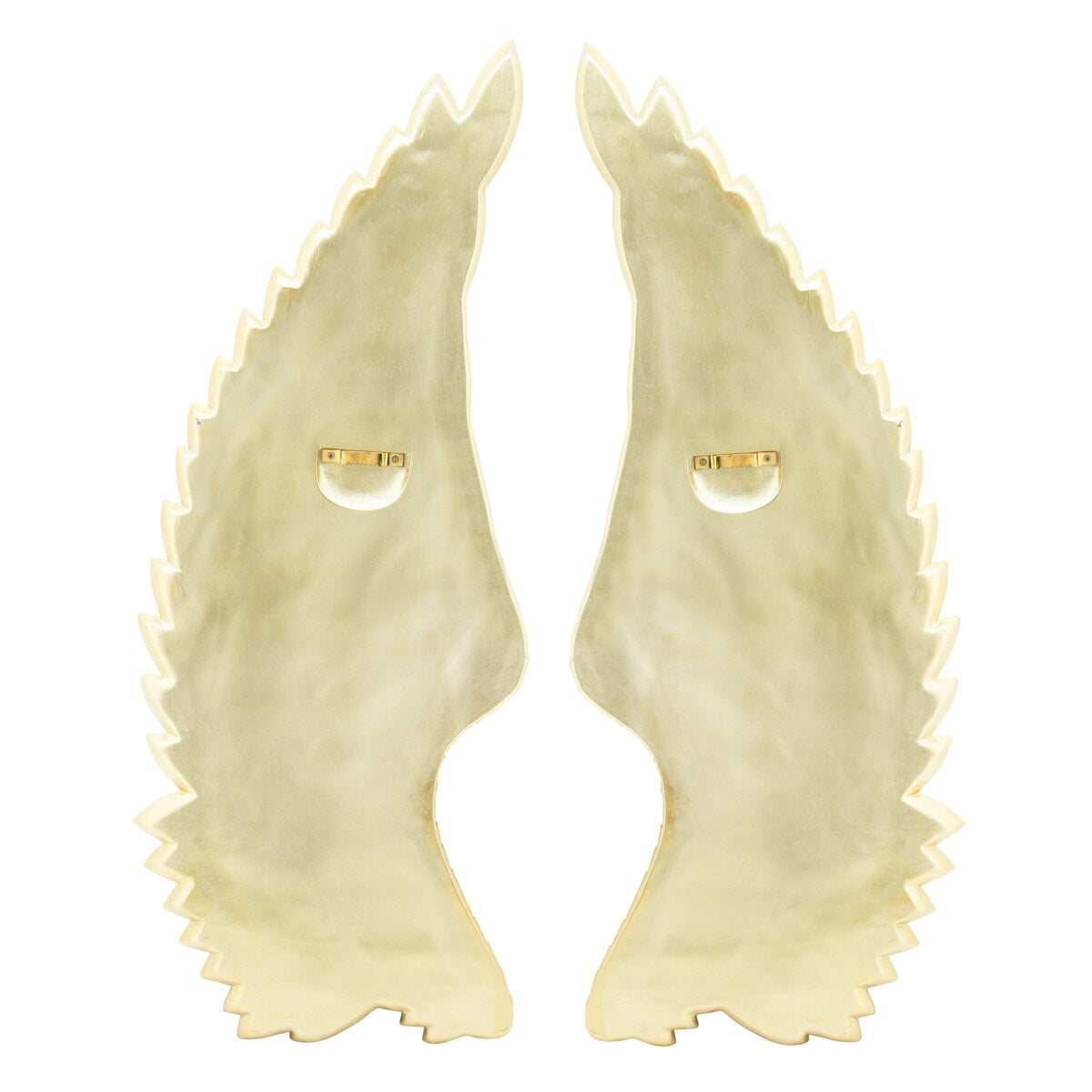 Resin S/2 Angel Wings Wall Accent, Gold