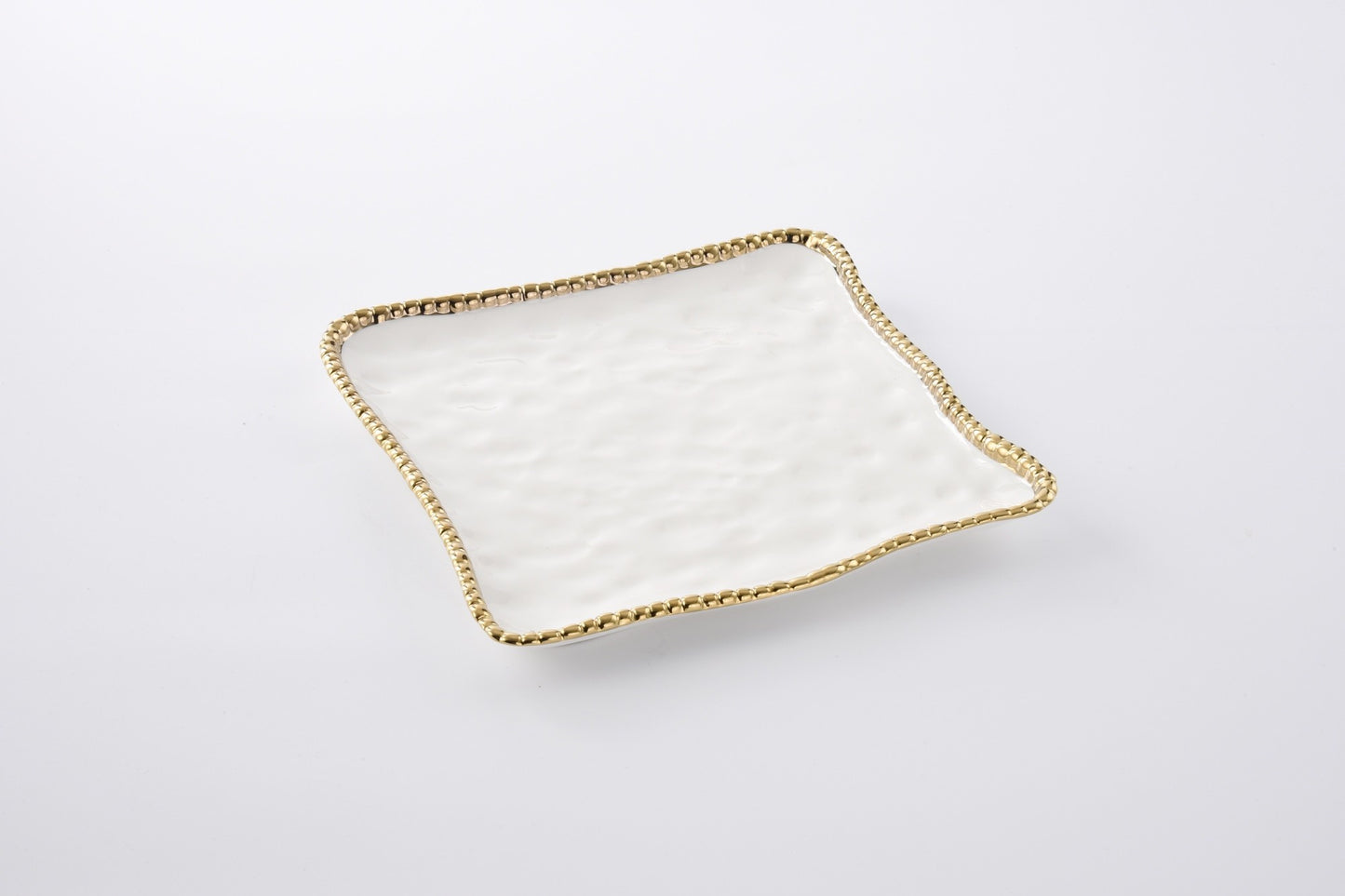 PAMPA BAY SQUARE SERVING PLATTER IN GOLDEN SALERNO