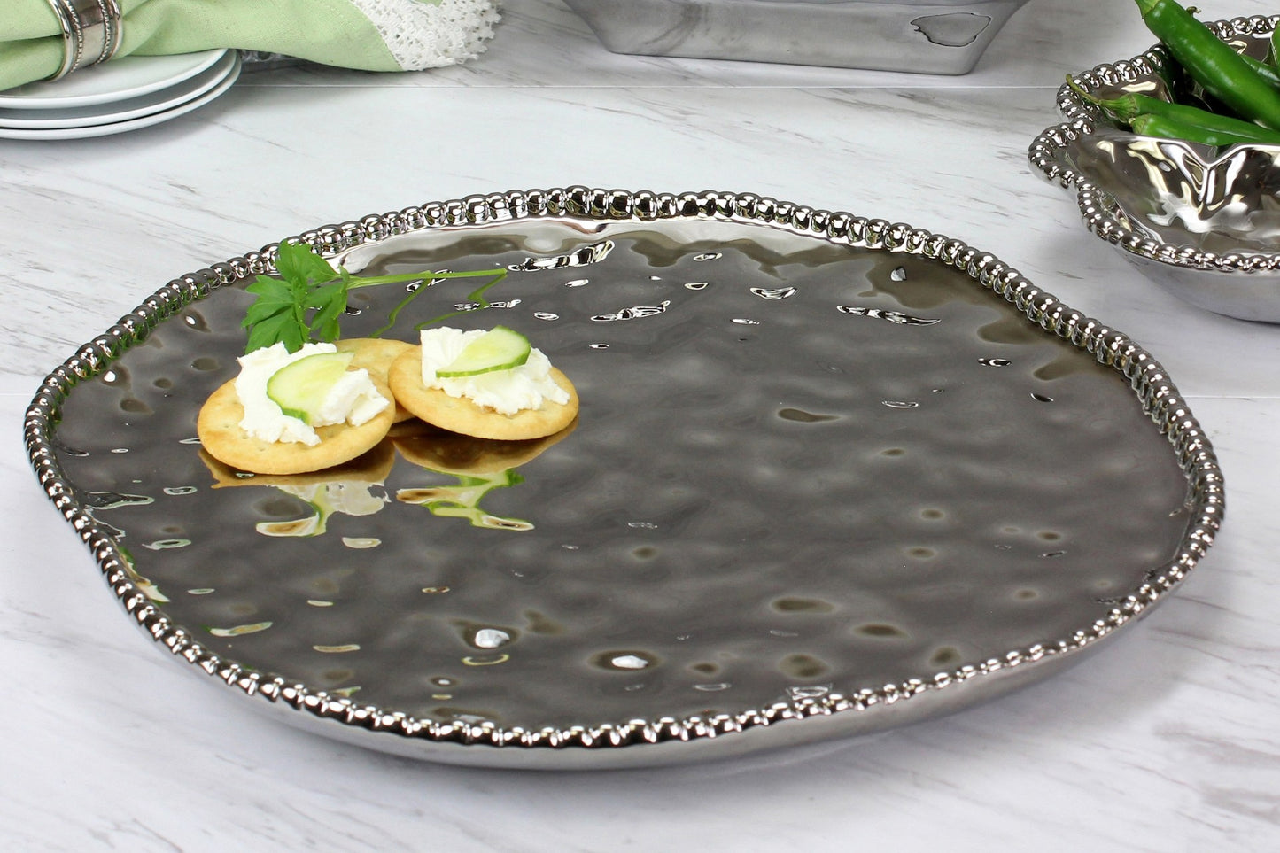 Pampa Bay Large Oval Serving Platter
