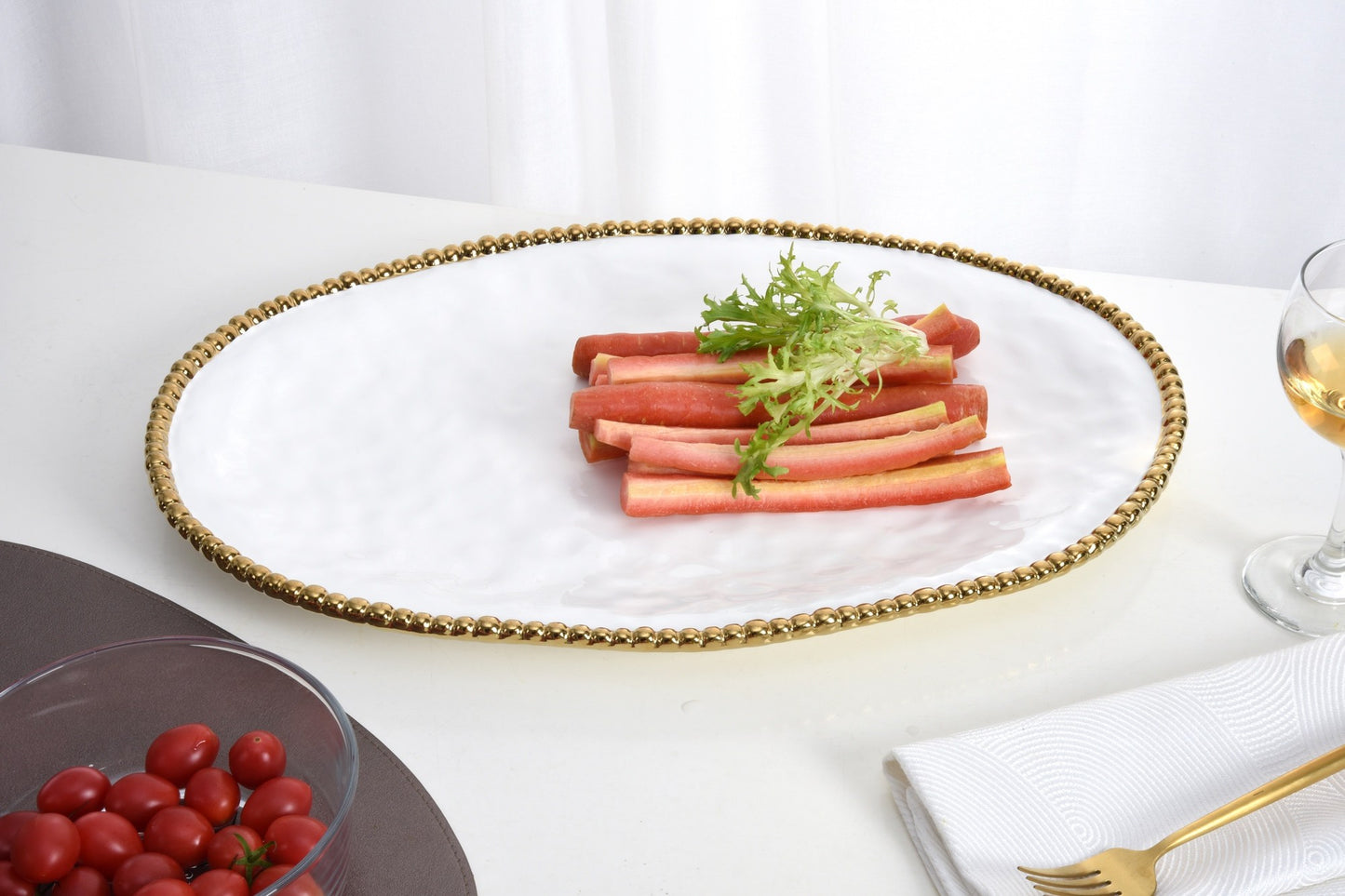 PAMPA BAY LARGE OVAL PLATTER
