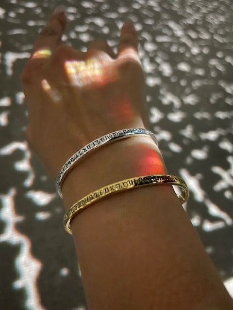 Armenian Alphabet Bracelet/Bangle