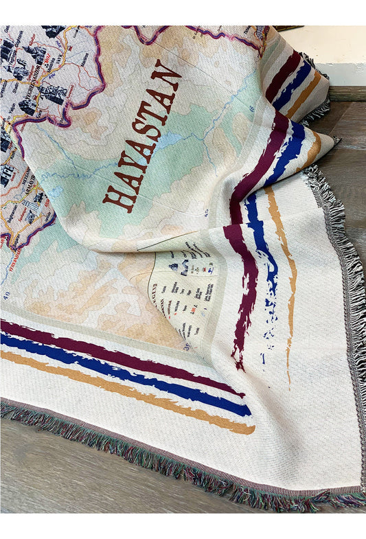 Journey to Armenia Throw/ Blanket