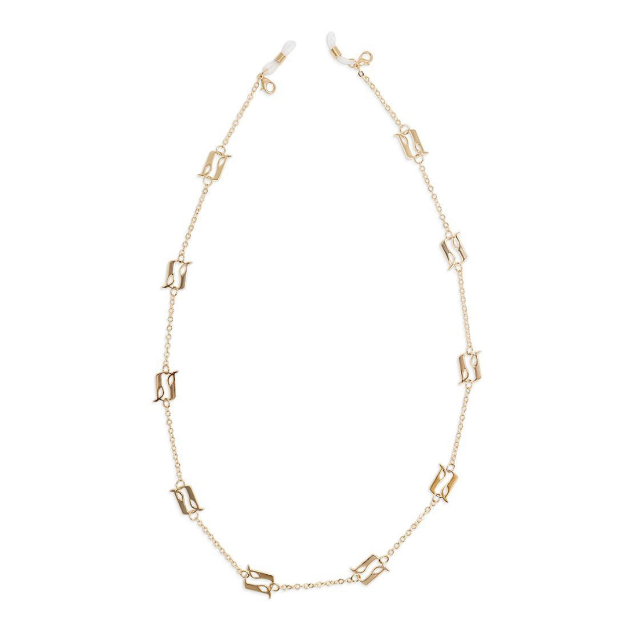 Beginning Letter A Golden EyeGlass-Mask chain