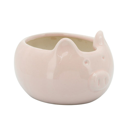 Pig Planter, 7" Blush