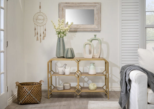 Metal Dream Catcher W/ Tassel,gold