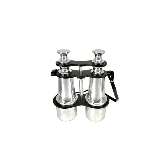 Metal 9" Binoculars, Silver