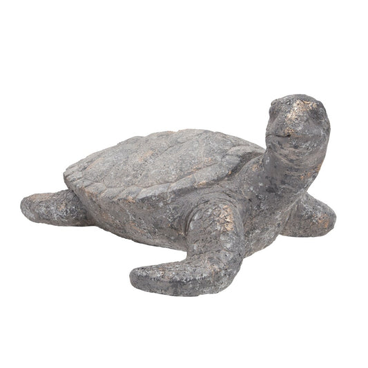 Resin, 23" Tortoise Deco, Gray