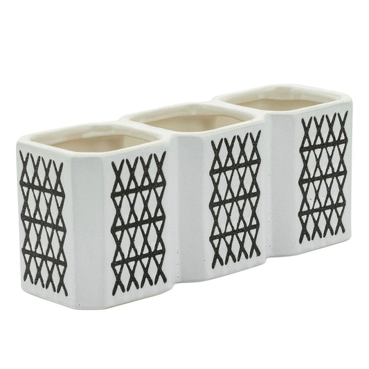 3-cup X-pen Holder, Black