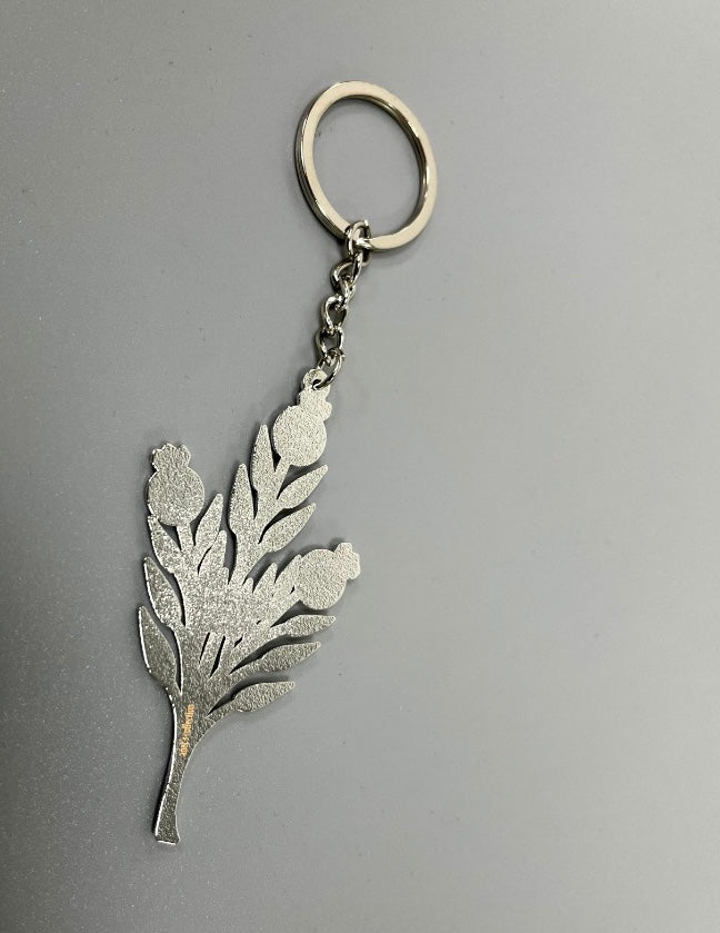 Pomegranate Branch Keychain