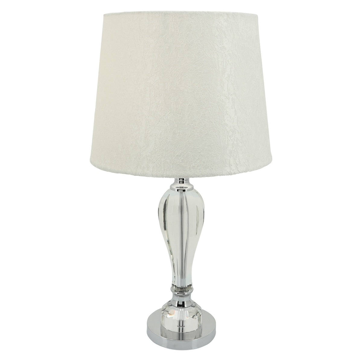 Crystal 23.75" Bulb Table Lamp, Clear