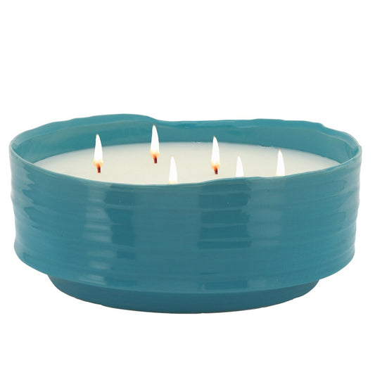 Citronella Candle / Planter 10" Sky 67oz