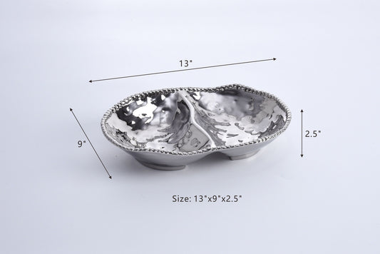Pampa Bay 2-Section Serving Bowl