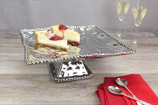 PAMPA BAY SQUARE CAKE STAND