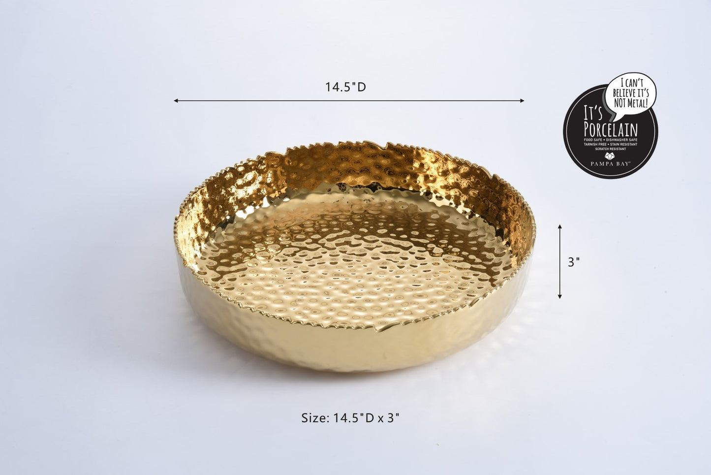 PAMPA BAY EXTRA LARGE SHALLOW BOWL