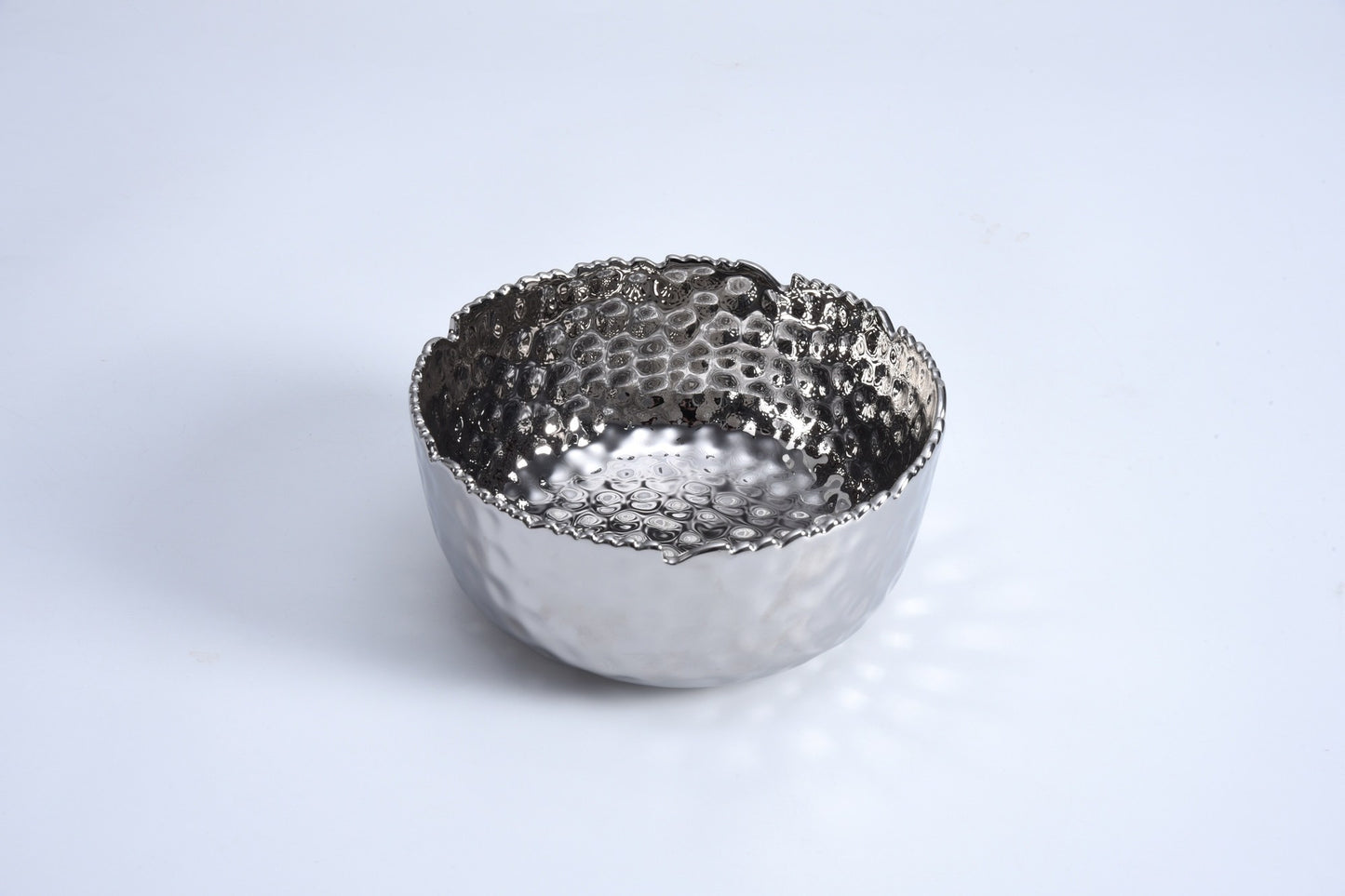 Pampa Bay Silver Medium Round Bowl