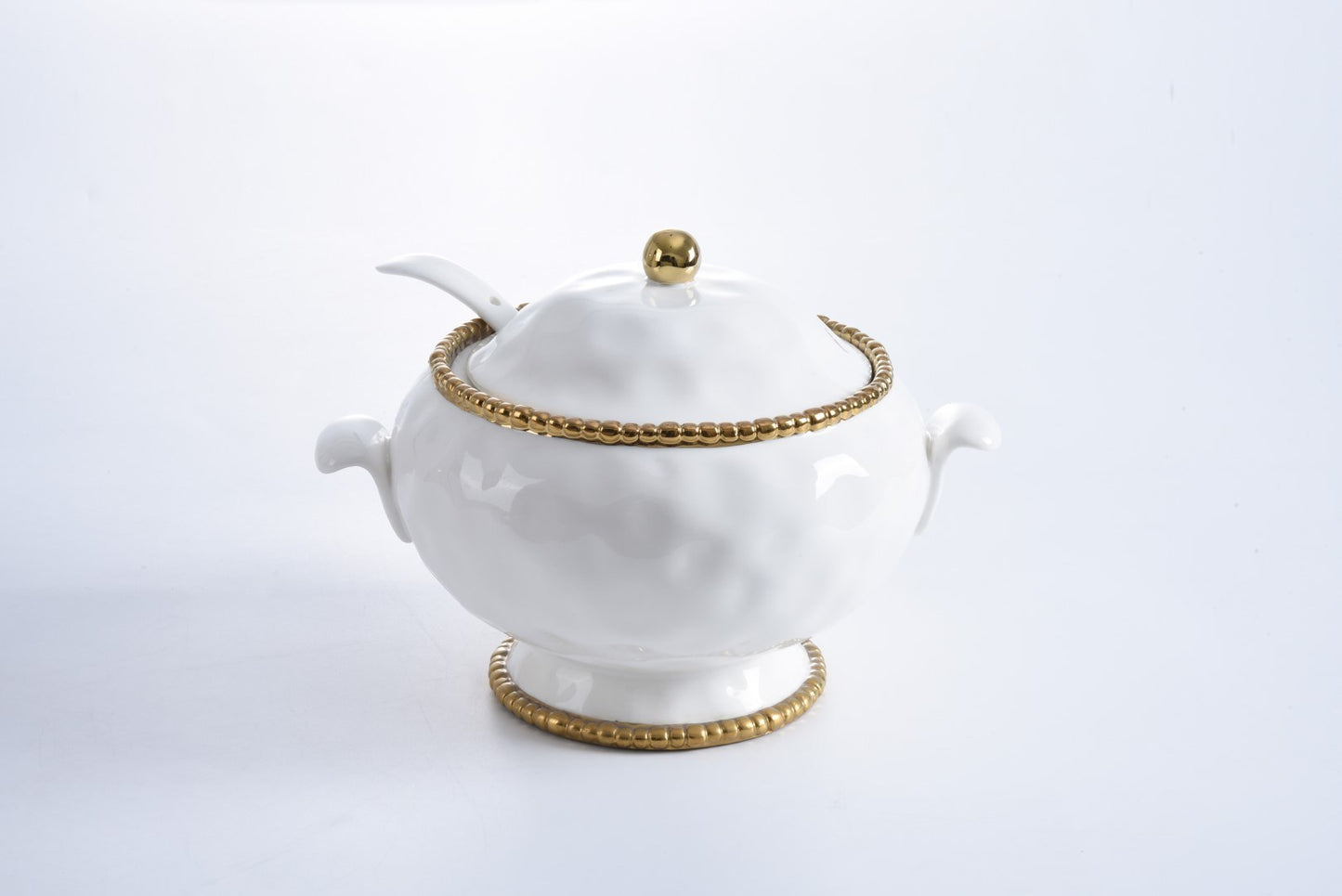 PAMPA BAY SOUP TUREEN & LADLE