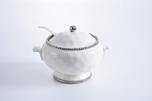 PAMPA BAY SOUP TUREEN & LADLE