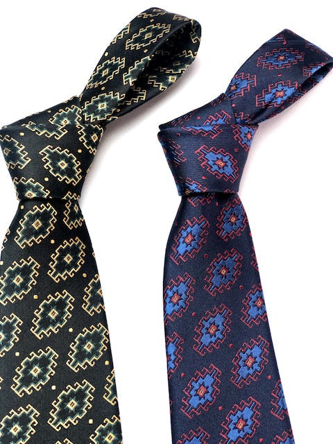 Armenian Rug  Silk Neck tie