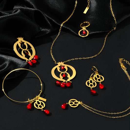 Pomegranate Necklace