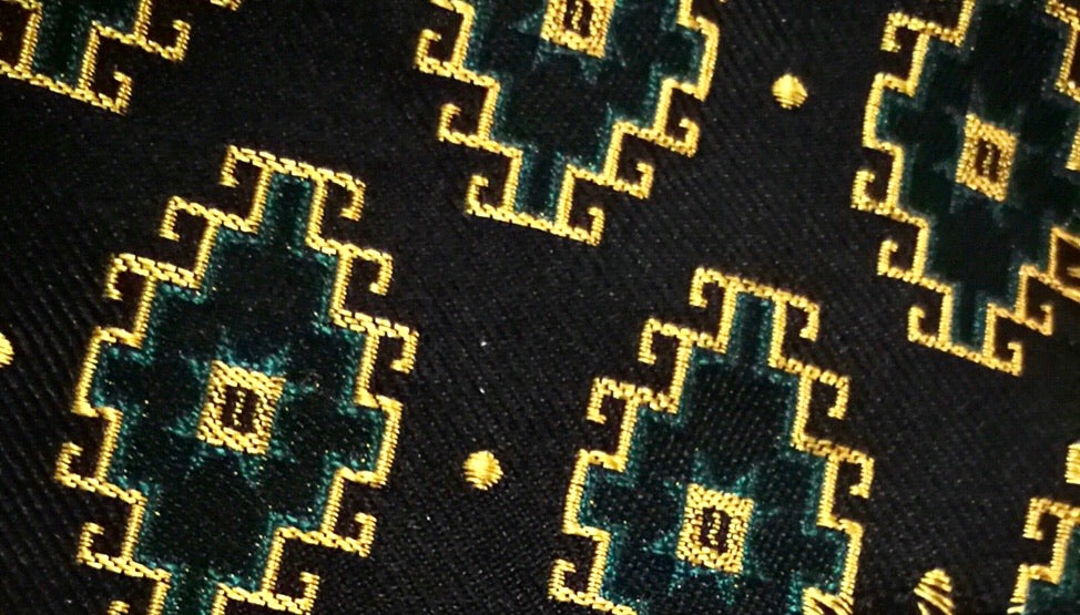 Armenian Rug  Silk Neck tie