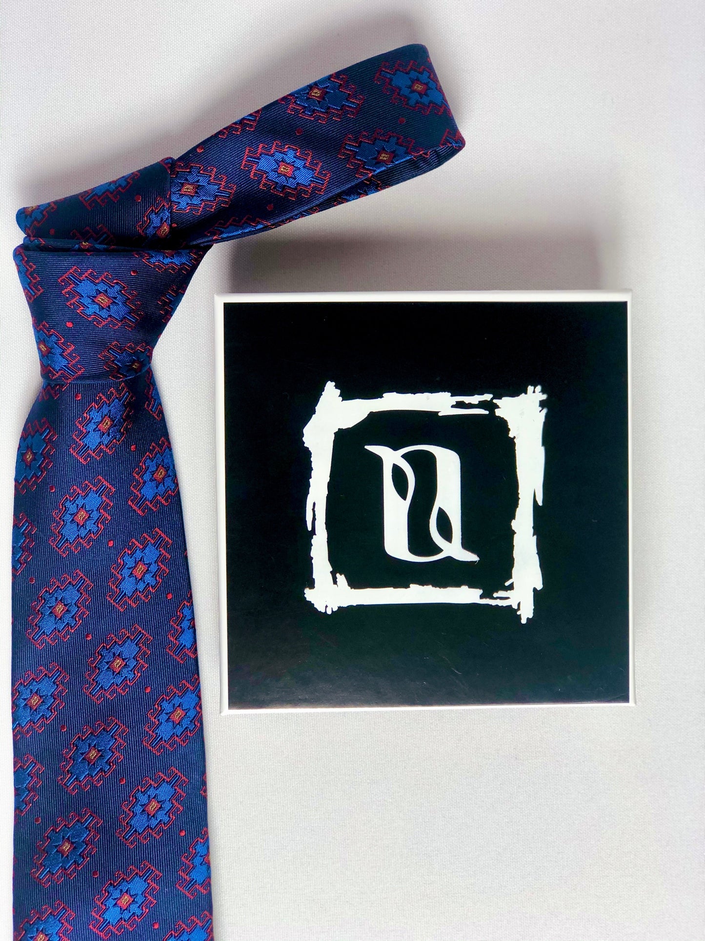 Armenian Rug  Silk Neck tie